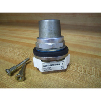 Allen Bradley 800T-N561KF4 Keyed Selector Switch WO Key - Used