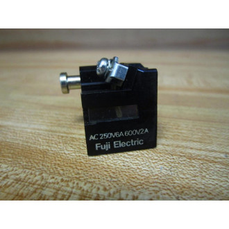 Fuji AC250V6A600V2A Contact Block NC - New No Box