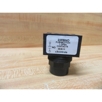 c3controls 22PBNO Pushbutton 22PBN0 - New No Box