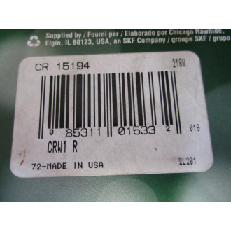 Chicago Rawhide CR 15194 Oil Seal CR15194