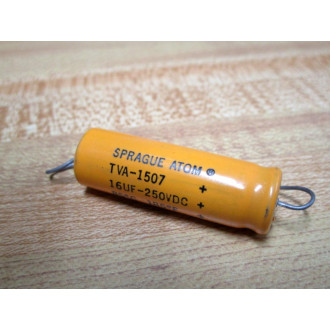 Sprague TVA-1507 Capacitor TVA1507 16UF 250VDC (Pack of 6) - New No Box