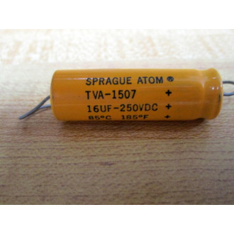 Sprague TVA-1507 Capacitor TVA1507 16UF 250VDC (Pack of 6) - New No Box
