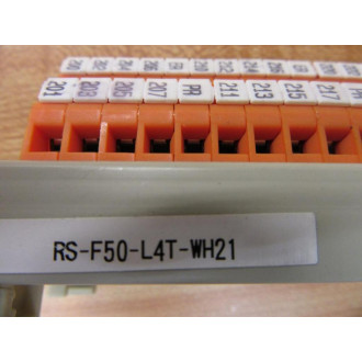 Weidmuller RS-F50-L4 Terminal Board RSF50L4 - New No Box