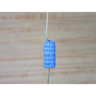 Mallory TCN1025A Capacitor 25MF 10VNP - New No Box