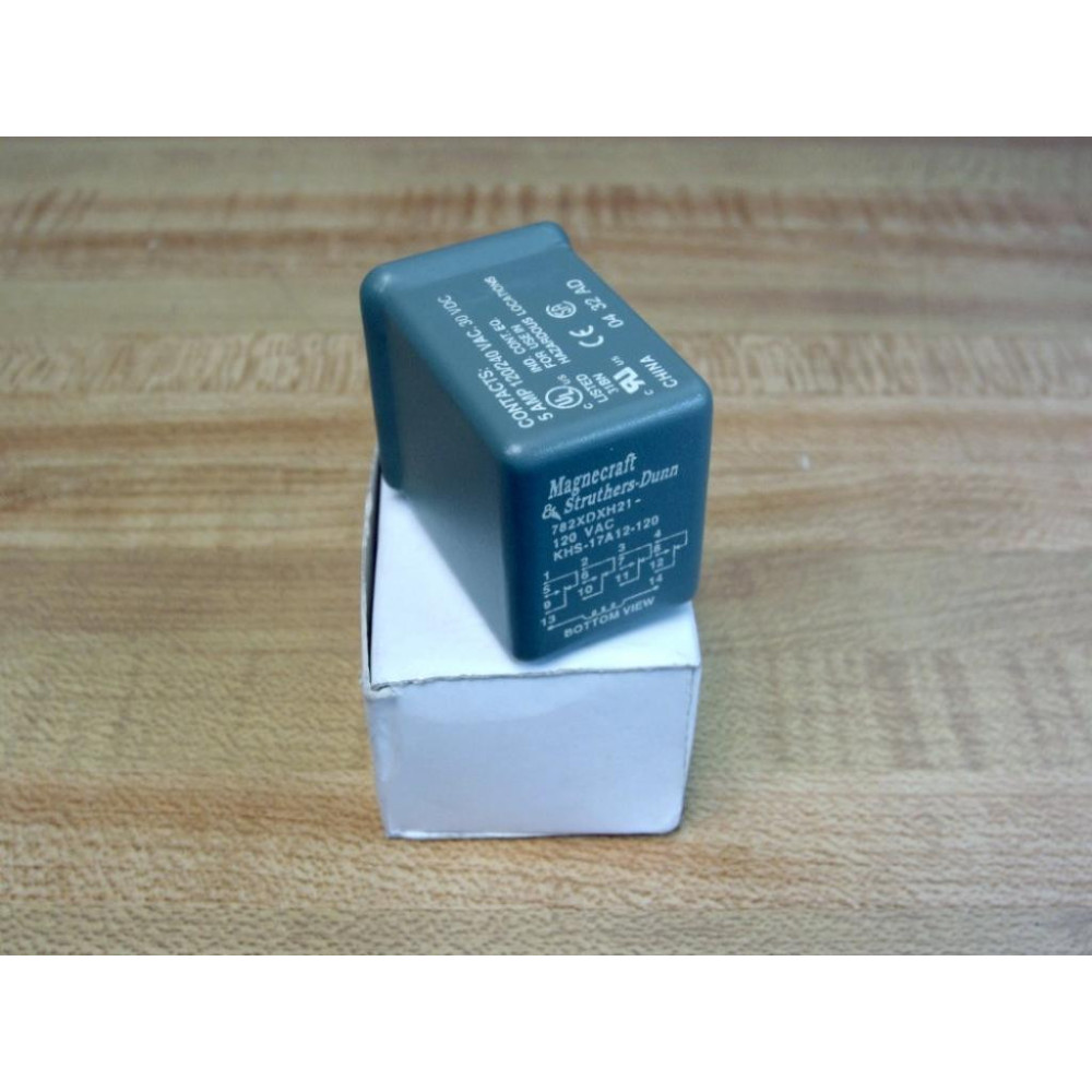 Magnecraft 782XDXH21-120 Electromechanical Relay KHS-17A12-120 Magnecraft 782XDXH21-120 Electromechanical Relay KHS-17A12-120