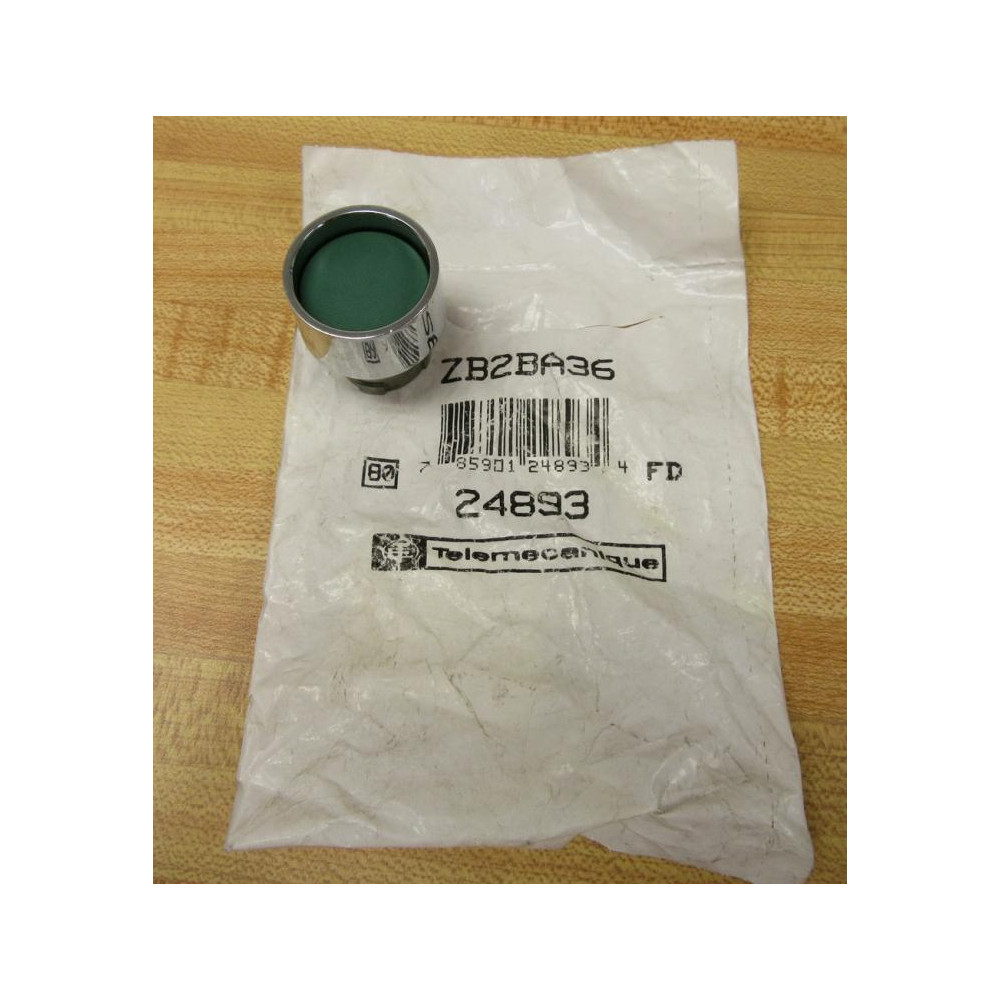 Telemecanique ZB2-BA36 Green Button ZB2BA36 (Pack of 7)