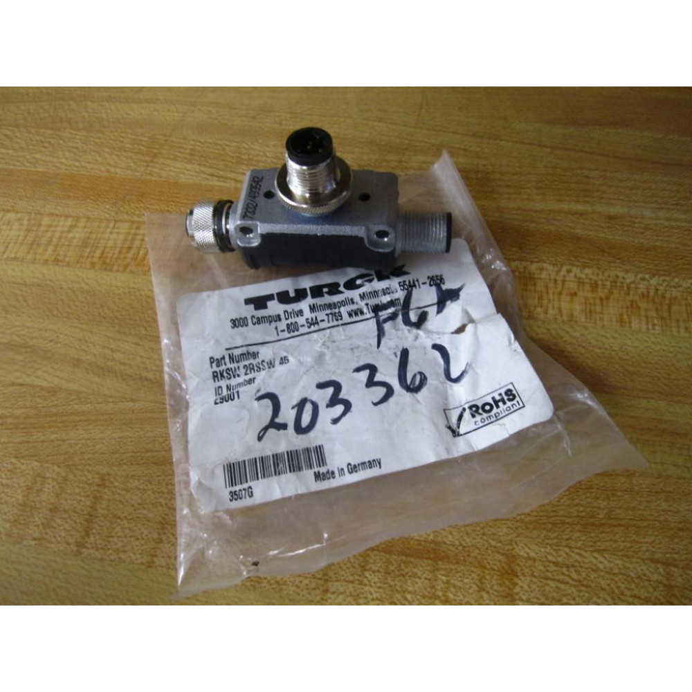 Turck RKSW-2RSSW-45 E90021 Network Tee