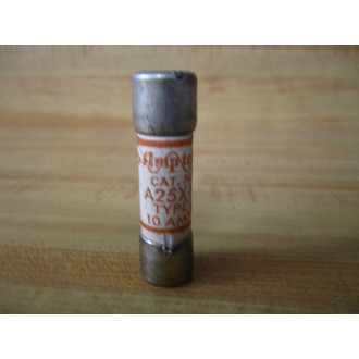 Gould Shawmut Ferraz Amp-Trap A25X10-1 Mersen Fuse A25X10 (Pack of 5) - Used