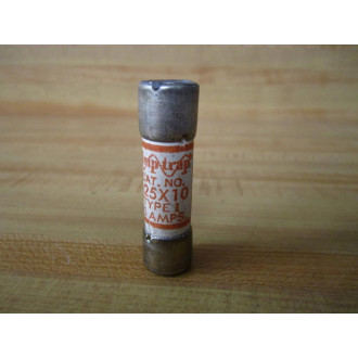 Gould Shawmut Ferraz Amp-Trap A25X10-1 Mersen Fuse A25X10 (Pack of 5) - Used