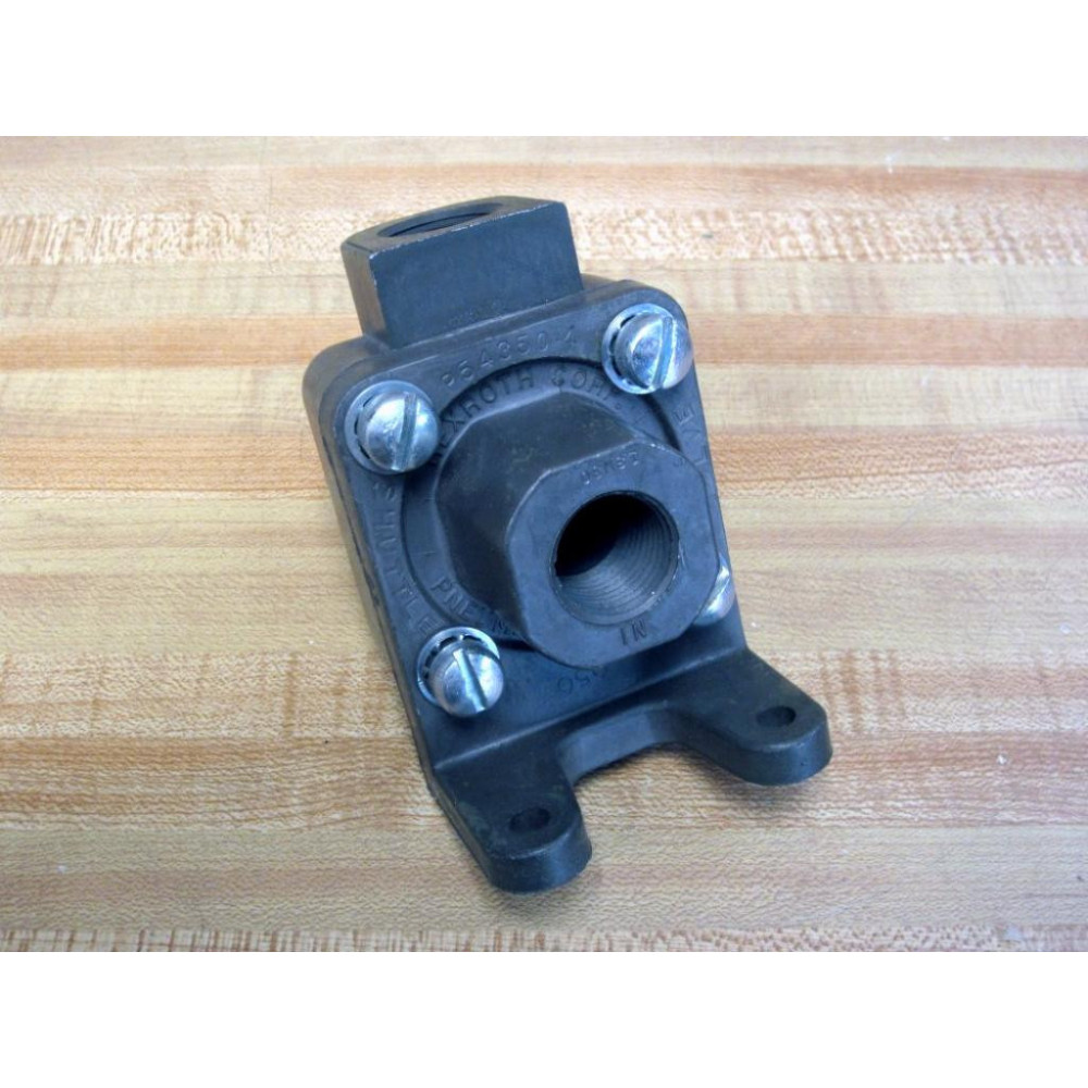 Rexroth Bosch P-054350-00004 Shuttle Valve P-54350-4 - New No Box Rexroth Bosch P-054350-00004 Shuttle Valve P-54350-4 - New No Box