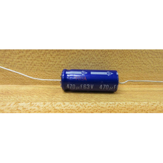 Matsushita SU Capacitor 470UF 63V (Pack of 6) - New No Box