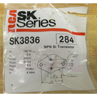 RCA SK3836 Transistor (Pack of 5)