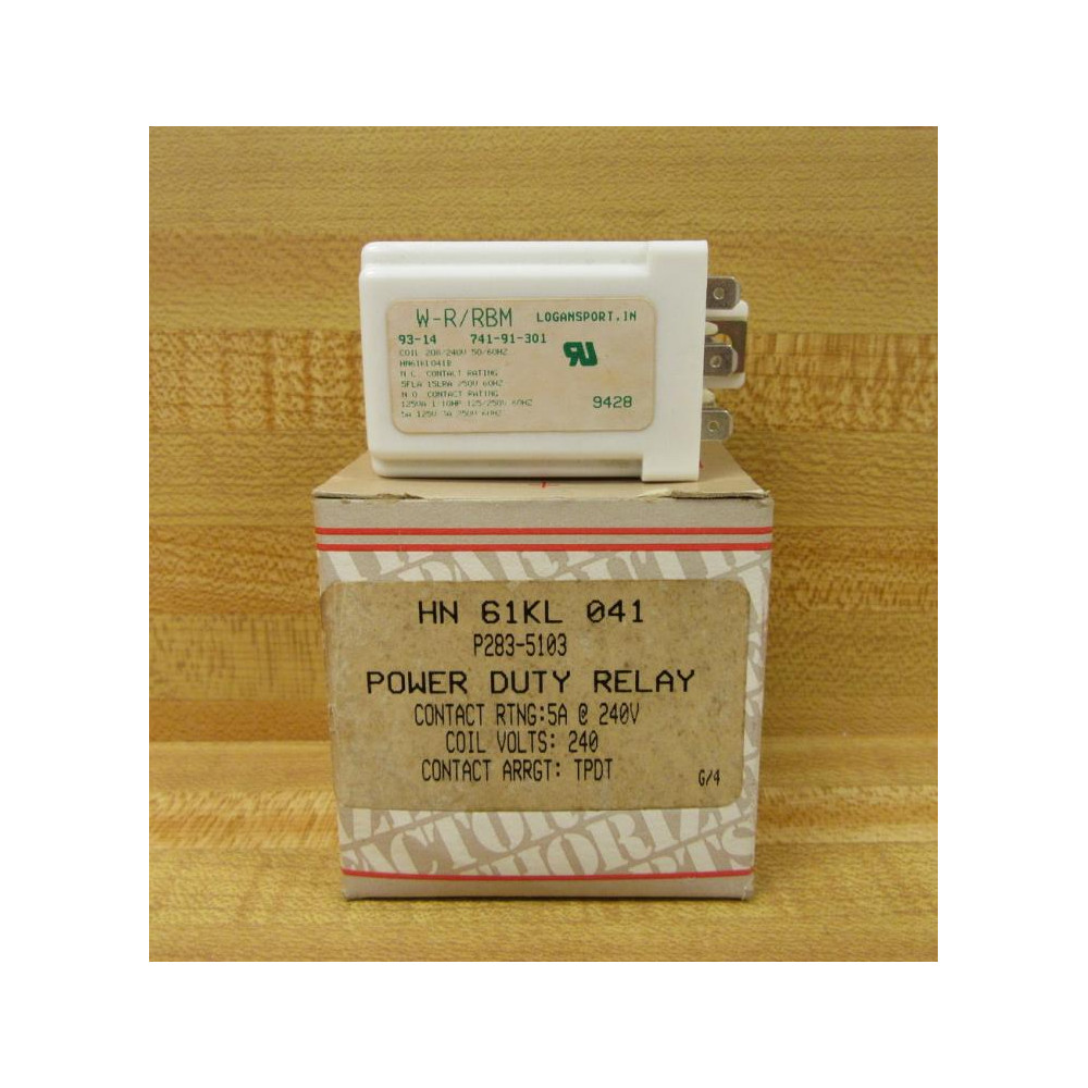 Carrier HN 61KL 041 Relay HN61KL041 Color: White