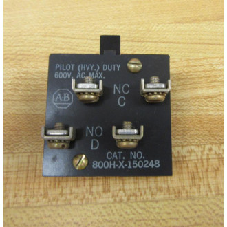 Allen Bradley X-150248 Contact Unit X150248