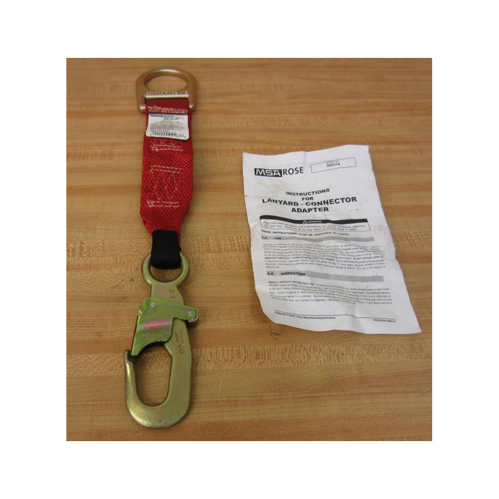 MSAROSE 505318 B Lanyard 505318B