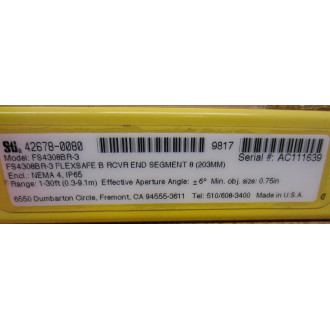 STI 42678-0080 Light Curtain 426780080 - New No Box