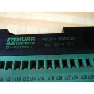 Murr 636039 Euro Card Holder - New No Box