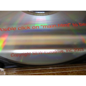 SEW Electronics Products Documentation CD-Rom - Used