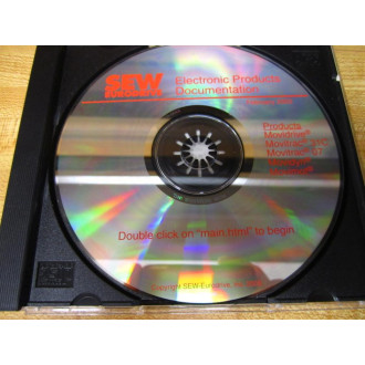 SEW Electronics Products Documentation CD-Rom - Used