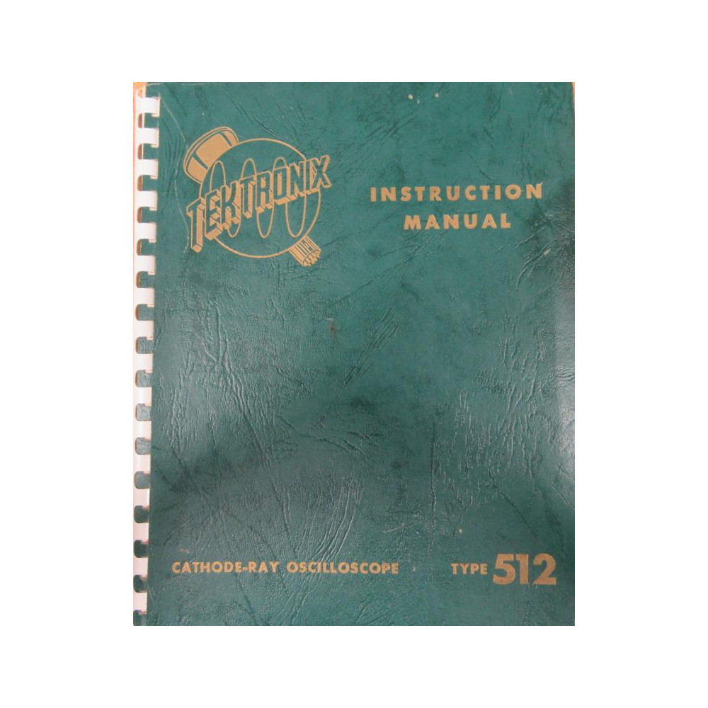 Tektronix 512 Manual - Used