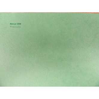 University Laboratories 3328 Manual - Used