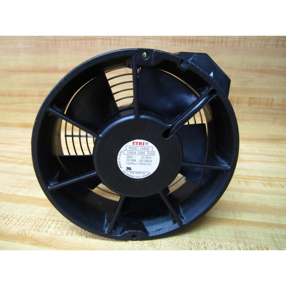 ETRI 154DA-0280-000 Axial Fan Model:154DA - New No Box
