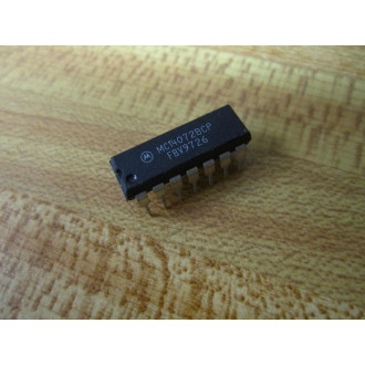 Motorola MC14072BCP Integrated Circuit (Pack of 5)