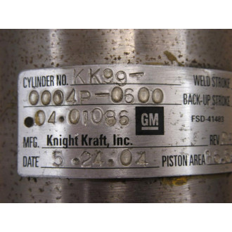 Knight Kraft KK35-0020 Cylinder KK350020 - Used