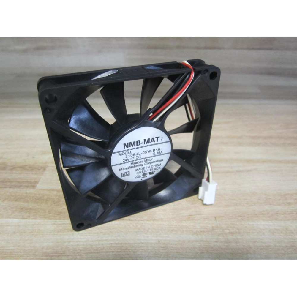Minebea 3106KL-05W-B59 NMB-MAT7 Fan 3106KL05WB59 - Used