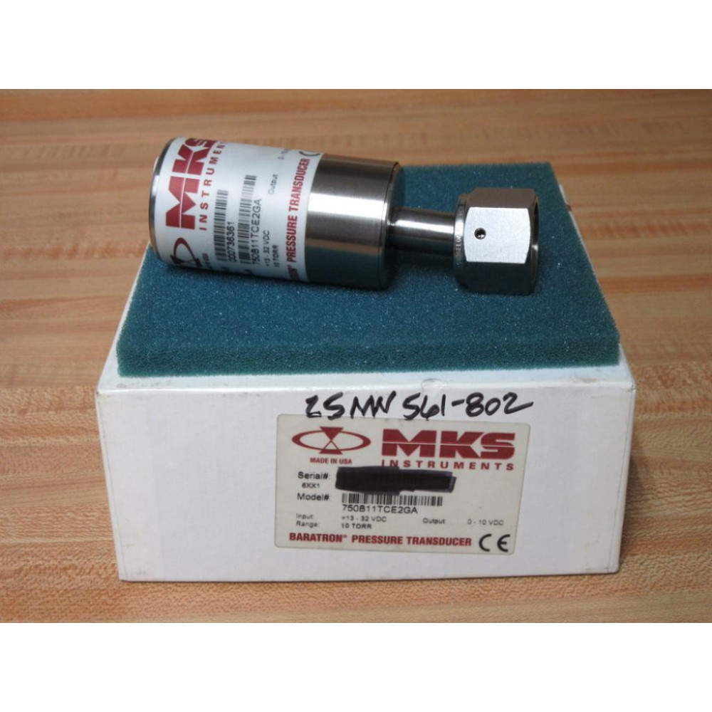 MKS 750B11TCE2GA Baratron Pressure Transducer