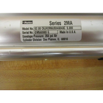 Parker 02.00 CKJH2MAUS34A34AC5.000 Cylinder - New No Box
