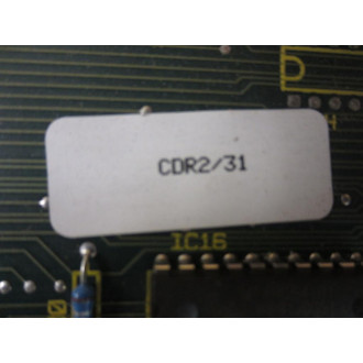 Indramat 109-0698-2A01-05 CDR2 Board 10906982A0105 - Used