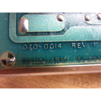 Panalarm 070-0014 Flasher Board  70-FP2 NP-1 - Used