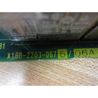 Fanuc A16B-2203-0675 Board 2-A16B-2203-067506A - Parts Only