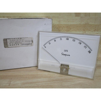Simpson MC06716 Meter MC 06716