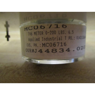 Simpson MC06716 Meter MC 06716