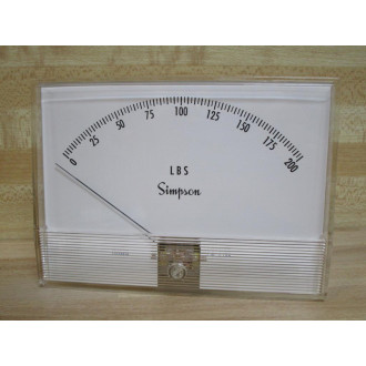 Simpson MC06716 Meter MC 06716