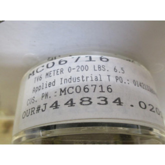 Simpson MC06716 Meter MC 06716