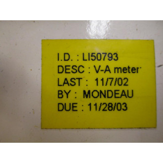 Nishizawa U120 V-A Meter - Used