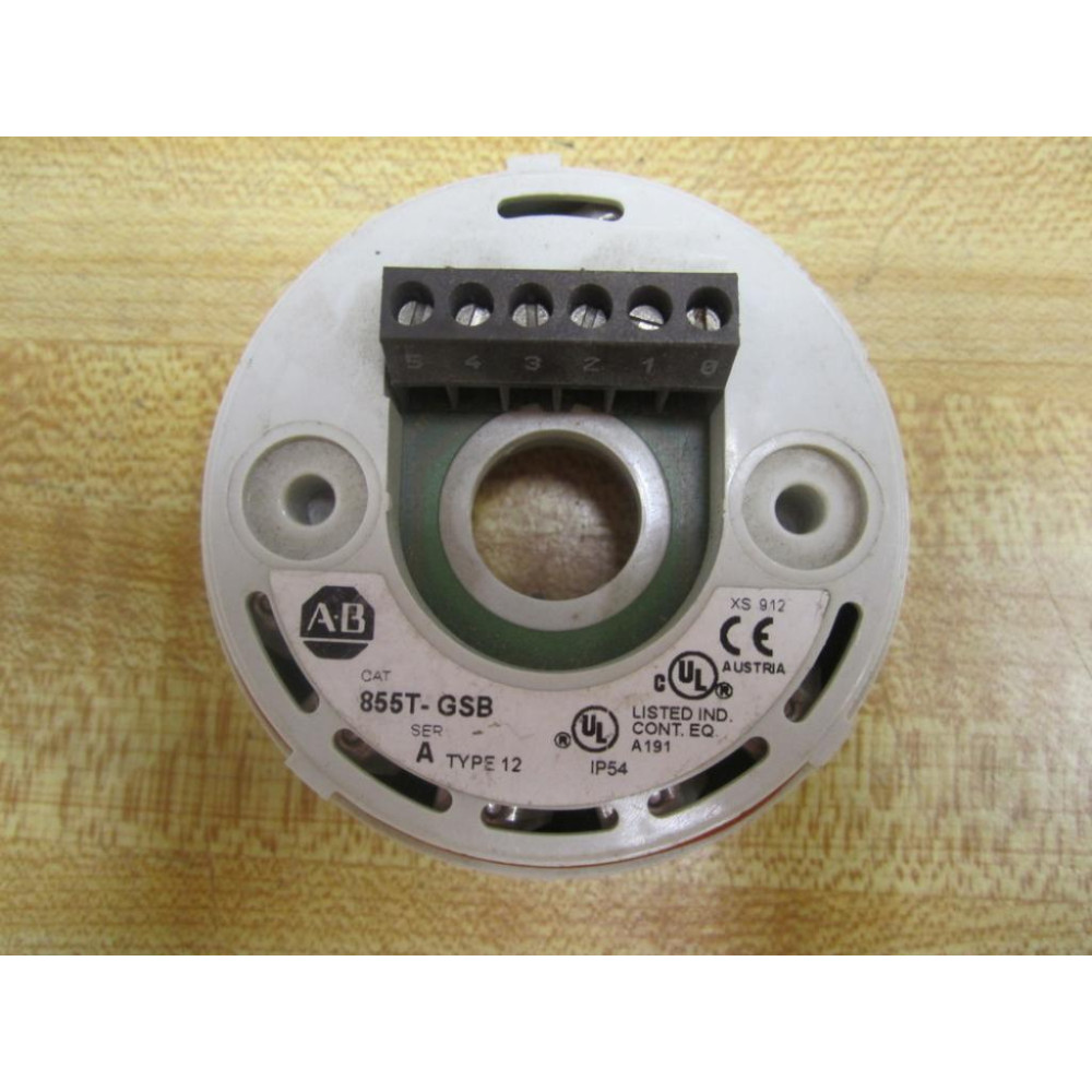 Allen Bradley 855T-GSB Mounting Base 855TGSB Series A - Used