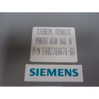 Siemens F002700074-AH Enclosure For Photo Switches F002700074AH