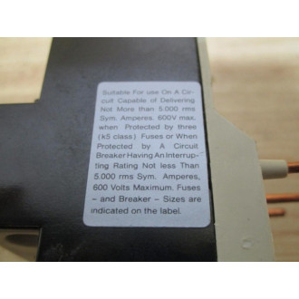 AEG Industrial Engineering 910-341-934-00 Overload Relay  91034193400 - New No Box