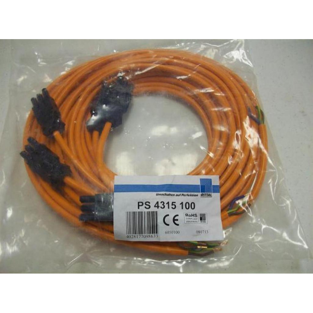 Rittal PS-4315-100 Cable Cord PS4315100 (Pack of 5)