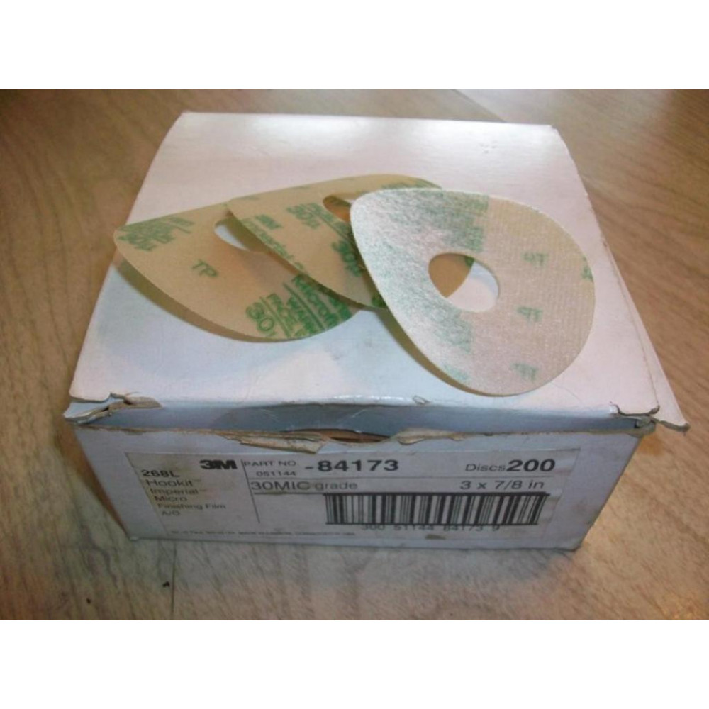 3M 051144-84173 Discs 3X78 30MIC Grade 268L (Pack of 200)
