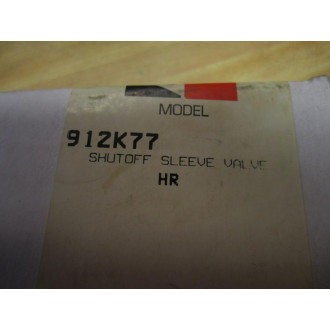 Ross 912K77 Sleeve Valve 38" 10.3 Bar 52Â°C