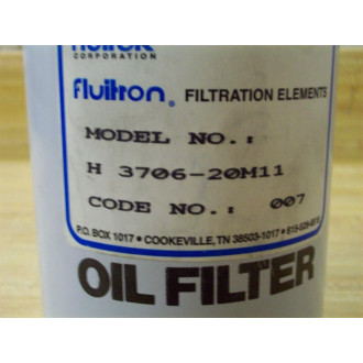 Fluitek H 3706-20M11 Oil Filter - New No Box