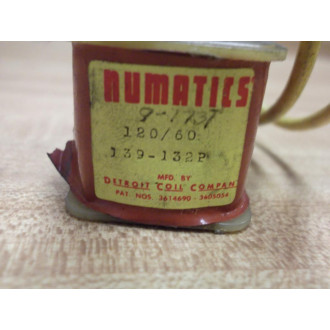 Numatics 139-132P Coil 139132P Tested - Used