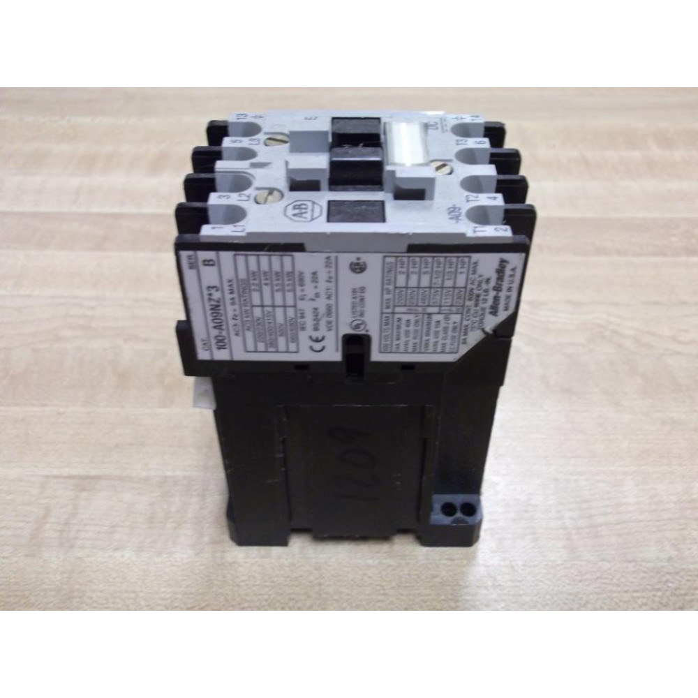Allen Bradley 100-A09NZJ3 Contactor 100-A09NZ*3 - Used
