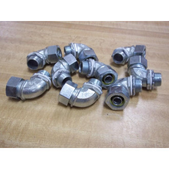 Raco 3421 RACO 38 Conduit 90 Degree Connector (Pack of 9) - New No Box