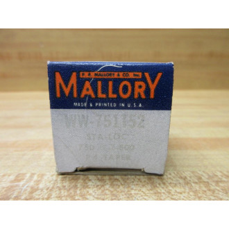 Mallory WW-751T52 Potentiometer 750Ω WW751T52